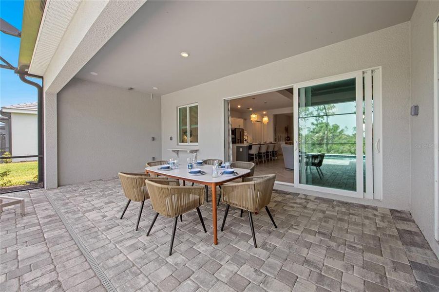 Exterior details and patio area of a home in Stillwater at Lakewood Ranch, Lakewood Ranch (Image 22).