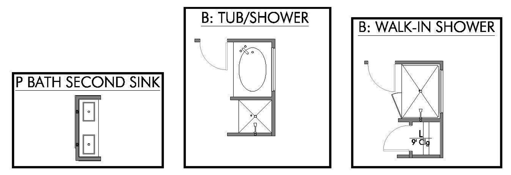2D floor plan layout for the The 1514 by Stylecraft Builders in Sterling Ridge, Huntsville, TX (Image 3).