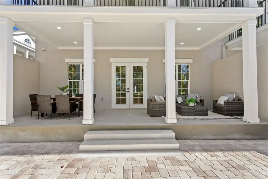Exterior details and patio area of a home in , St. Petersburg (Image 3). Exterior details and patio area of a home in , St. Petersburg (Image 3).
