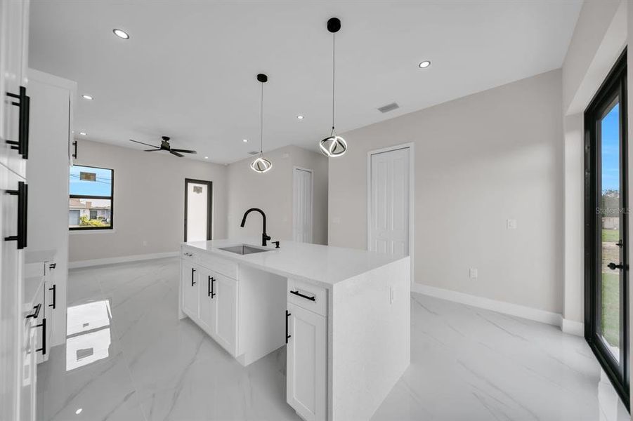 Furnished interior view inside a new home in , Lehigh Acres (Image 8).