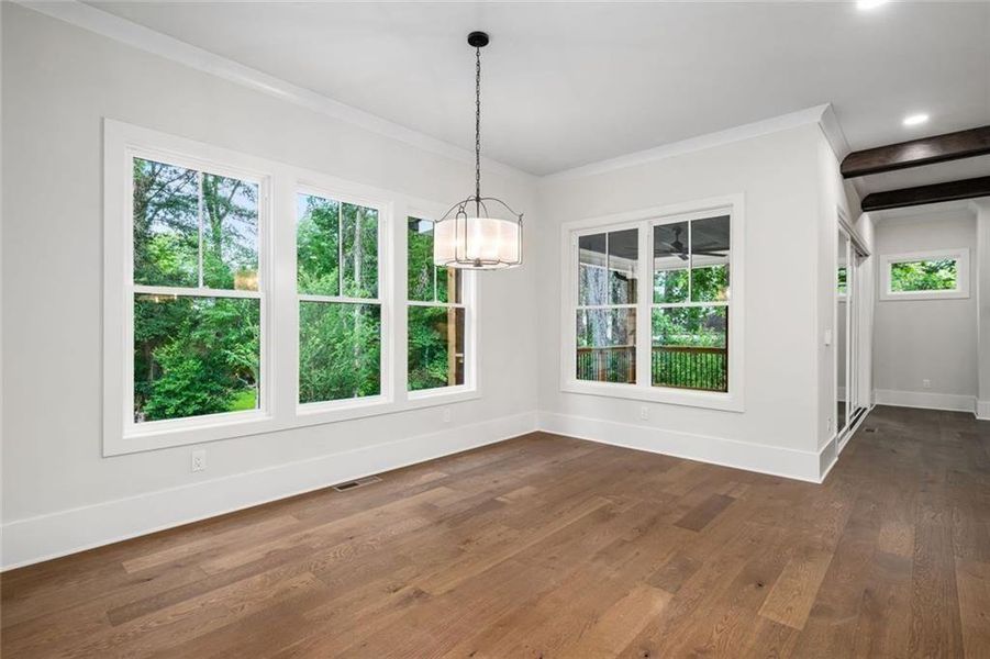 Spacious, unfurnished interior of a new home in , Atlanta (Image 103).