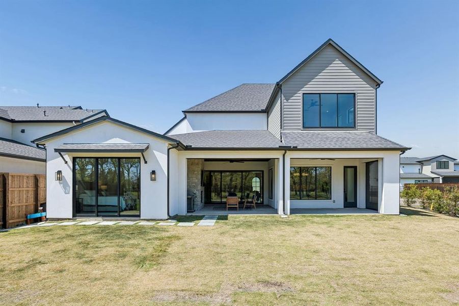 Exterior details and patio area of a home in , Southlake (Image 26).