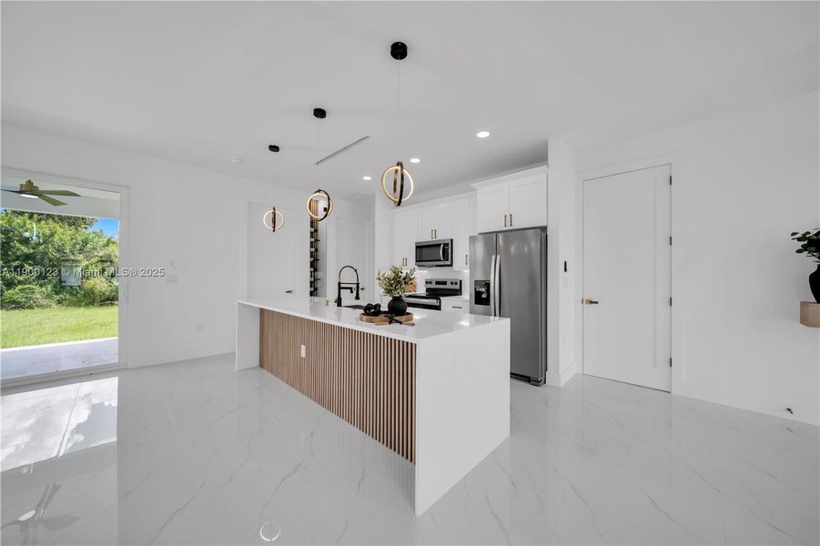 Furnished interior view inside a new home in , Lehigh Acres (Image 11).