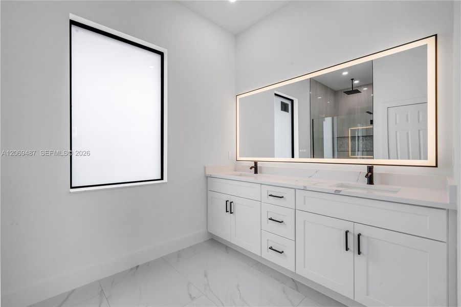 Furnished interior view inside a new home in , Lehigh Acres (Image 13).