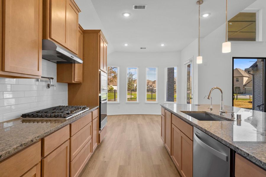 Furnished interior view inside a new home in , Spring (Image 17).
