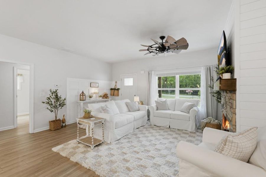 Furnished interior view inside a new home in , Demorest (Image 18).
