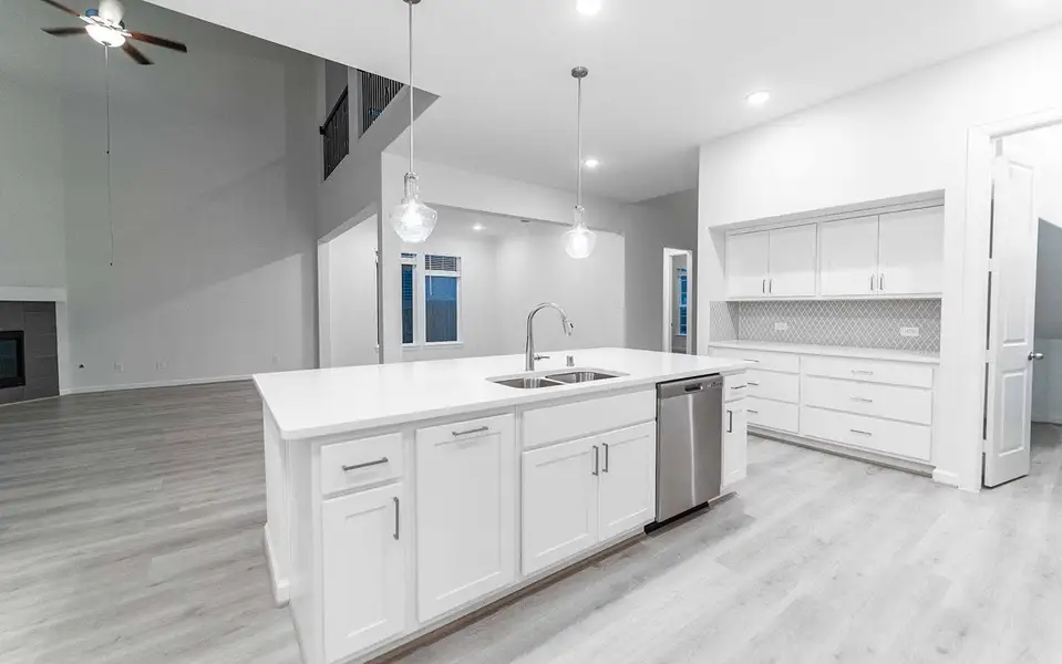 Furnished interior view inside a new home in Marvida, Cypress (Image 7). Furnished interior view inside a new home in Marvida, Cypress (Image 7).