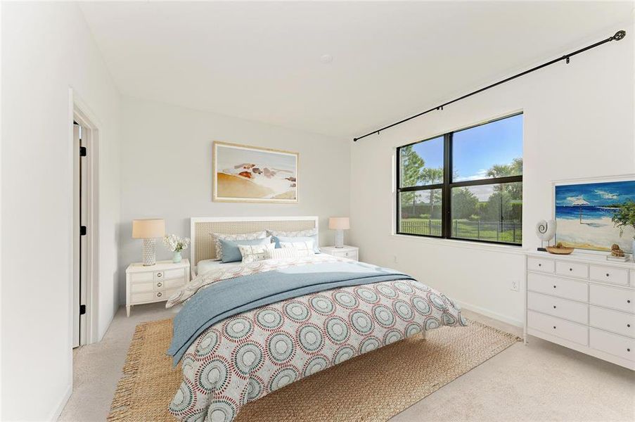 Furnished interior view inside a new home in , Bradenton (Image 10). Furnished interior view inside a new home in , Bradenton (Image 10).