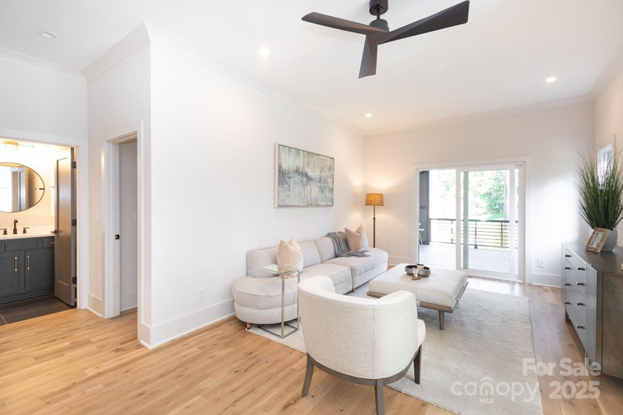 Furnished interior view inside a new home in , Charlotte (Image 6).