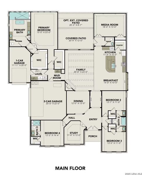 2D floor plan layout of this home in Potranco Oaks, Castroville, TX (Image 4). 2D floor plan layout of this home in Potranco Oaks, Castroville, TX (Image 4).