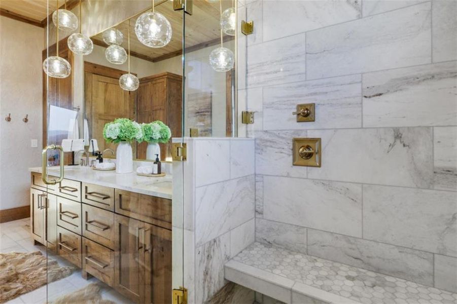 Furnished interior view inside a new home in , Mineral Bluff (Image 47). Furnished interior view inside a new home in , Mineral Bluff (Image 47).