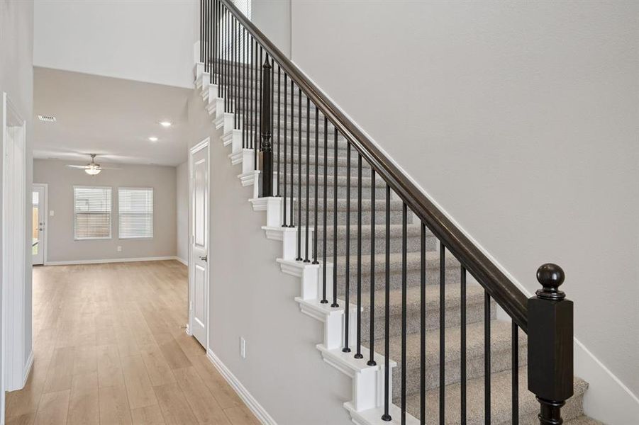 Photo is not of the actual home, but is an inspirational photo of builder’s model home and may depict options, furnishings, and/or decorator features that are not included.