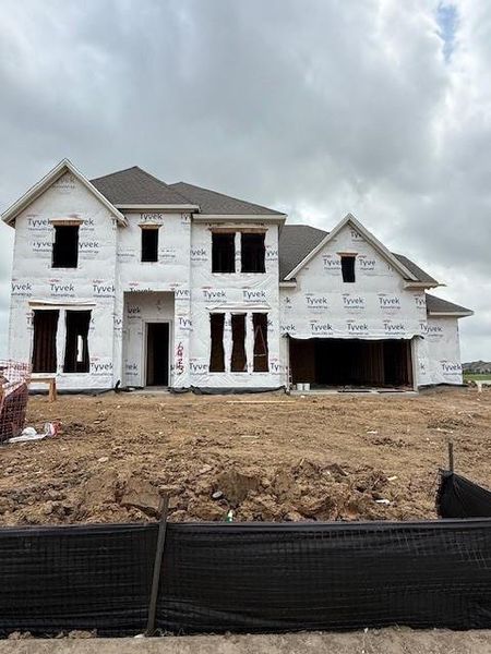 In-progress construction of a new home in Valencia, Manvel, TX (Image 4). In-progress construction of a new home in Valencia, Manvel, TX (Image 4).