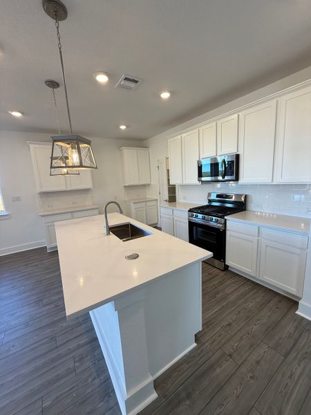 Furnished interior view inside a new home in Sage Collection – Freedom at Anthem, Kyle (Image 4).