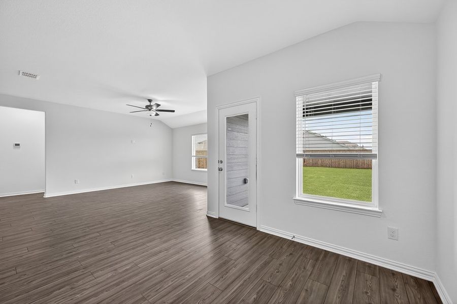 Spacious, unfurnished interior of a new home in River Ridge, Crandall (Image 18). Spacious, unfurnished interior of a new home in River Ridge, Crandall (Image 18).