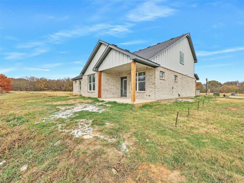 Exterior details and patio area of a home in , Sherman (Image 23). Exterior details and patio area of a home in , Sherman (Image 23).