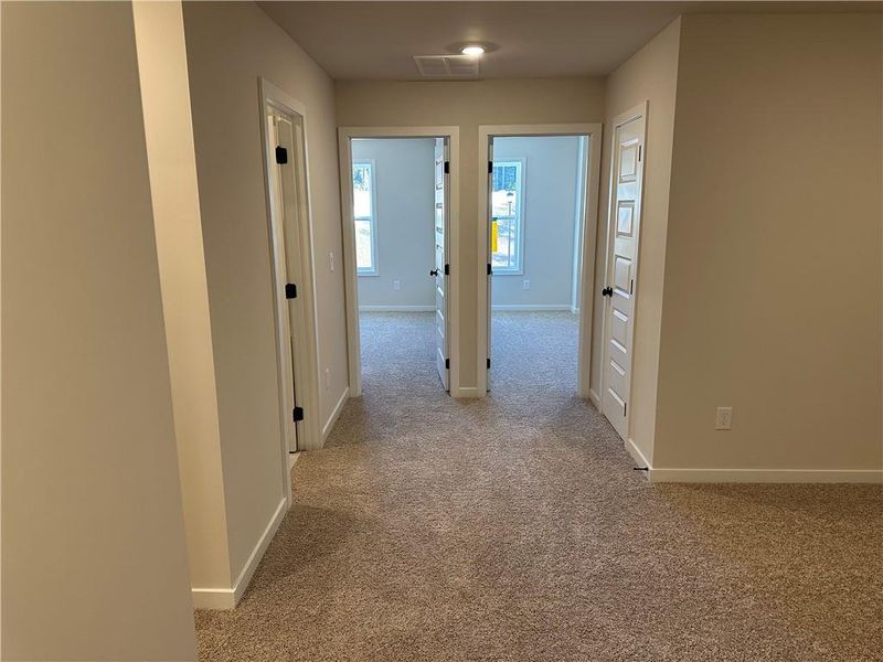 Spacious, unfurnished interior of a new home in Millstone at Mundy Mill, Gainesville (Image 17). Spacious, unfurnished interior of a new home in Millstone at Mundy Mill, Gainesville (Image 17).