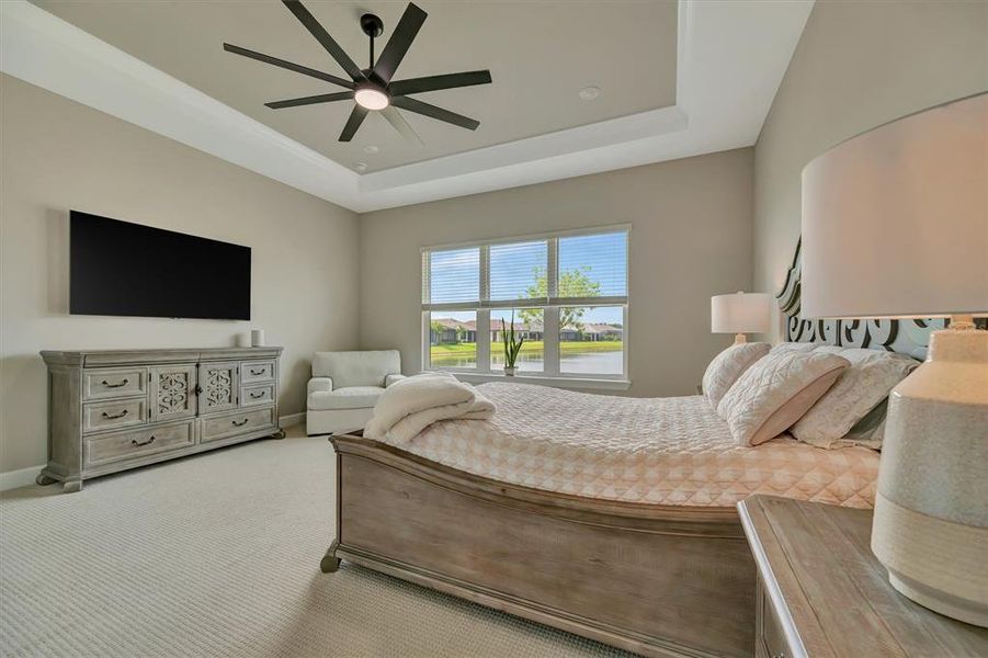 Furnished interior view inside a new home in , Palmetto (Image 40).