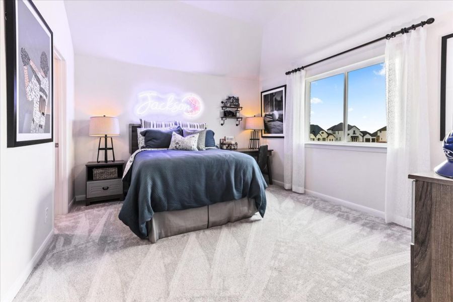 Furnished interior view inside a new home in Nelson Lake, Rockwall (Image 18).