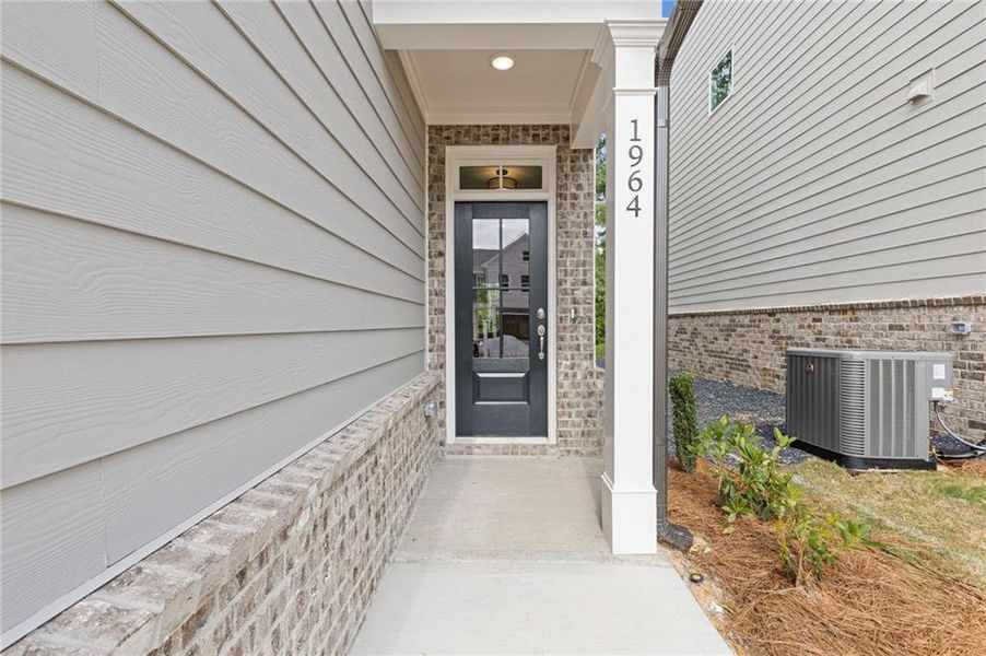 Exterior details and patio area of a home in , Dacula (Image 3).