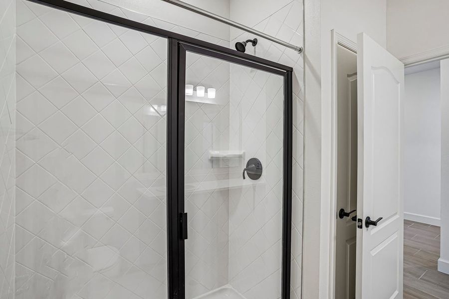 Close-up of interior finishes inside a home in Oasis Reserve, Orlando (Image 9).
