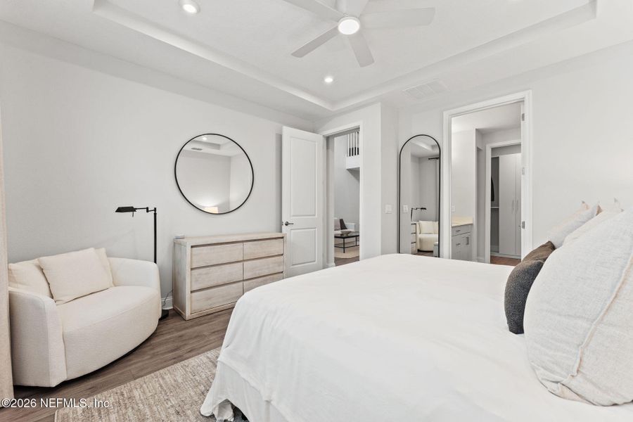 Furnished interior view inside a new home in Pablo Cove, Jacksonville (Image 33).