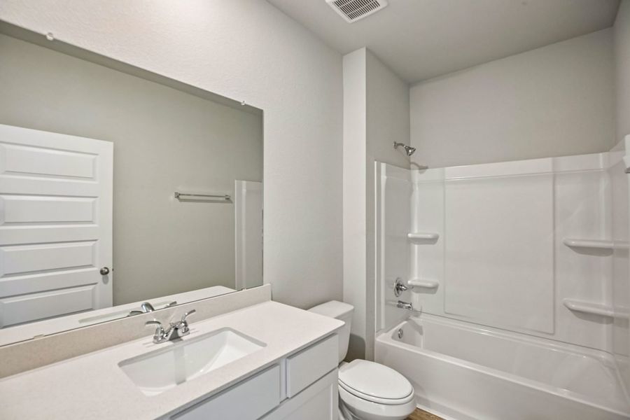 Representative furnished interior of a home built from the Legacy Hills 1754 by Brohn Homes in Legacy Hills, Mico (Image 9).