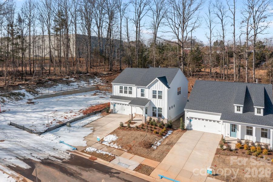 In-progress construction of a new home in Farms at Bellingham, Mooresville, NC (Image 22). In-progress construction of a new home in Farms at Bellingham, Mooresville, NC (Image 22).