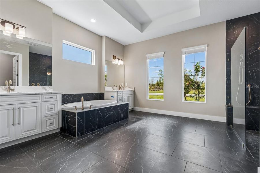 Furnished interior view inside a new home in Cassata Lakes, Nokomis (Image 7).