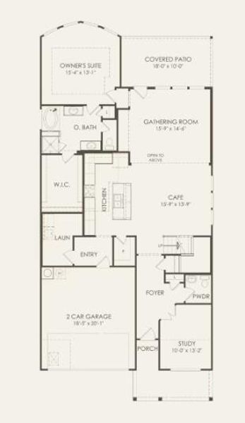 Pulte Homes, Riverdale/F floor plan