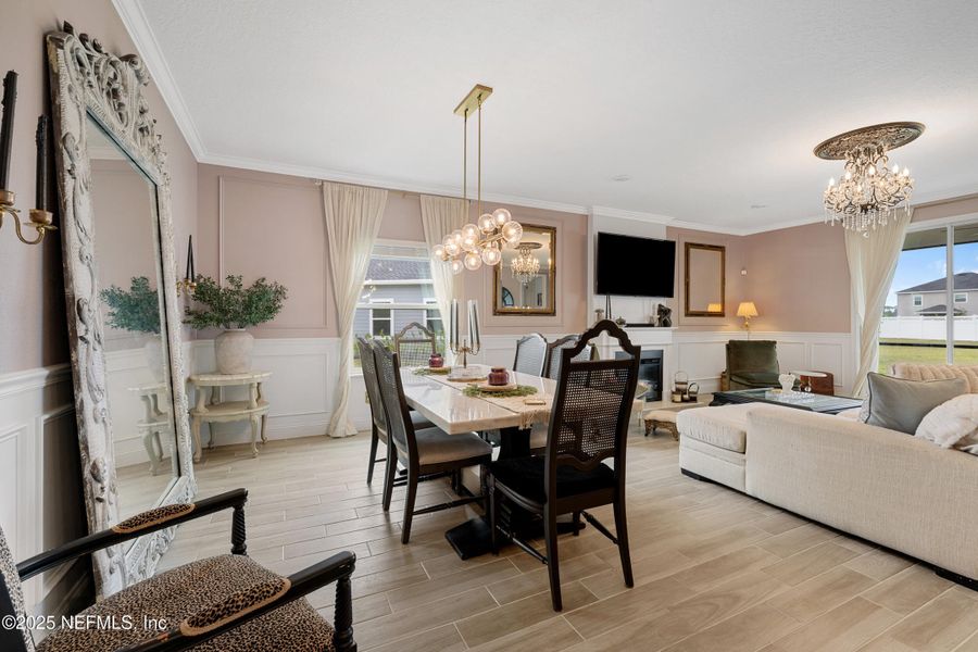 Furnished interior view inside a new home in , St. Augustine (Image 6). Furnished interior view inside a new home in , St. Augustine (Image 6).