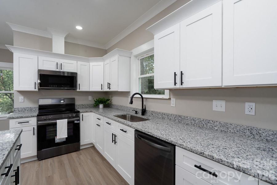 Furnished interior view inside a new home in , Albemarle (Image 15).