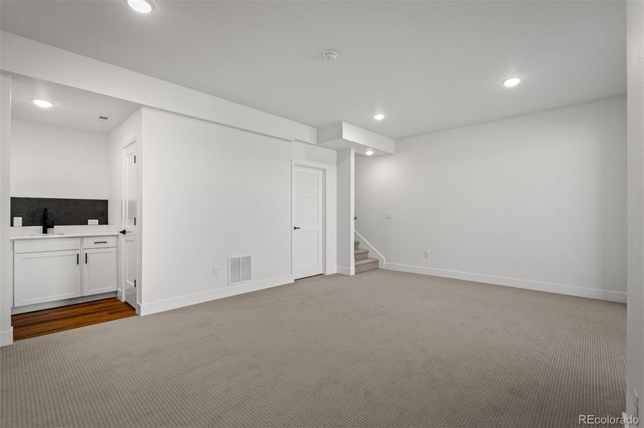 Spacious, unfurnished interior of a new home in Revel Crossing at Wolf Ranch - The Panorama Collection, Colorado Springs (Image 19).