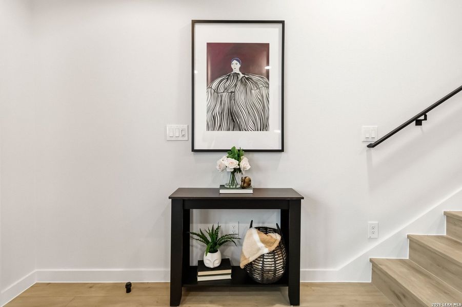 Furnished interior view inside a new home in Dovetail, New Braunfels (Image 9).