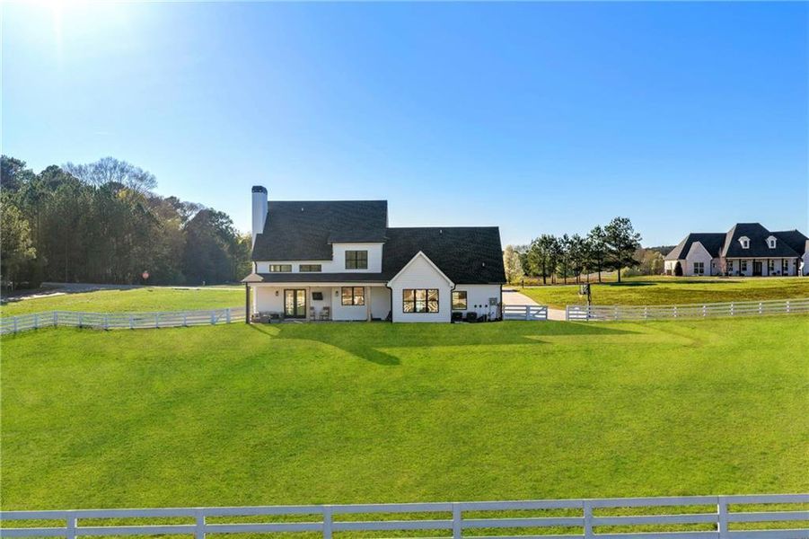 Front exterior of a new home in , Taylorsville, GA, highlighting curb appeal (Image 24). Front exterior of a new home in , Taylorsville, GA, highlighting curb appeal (Image 24).