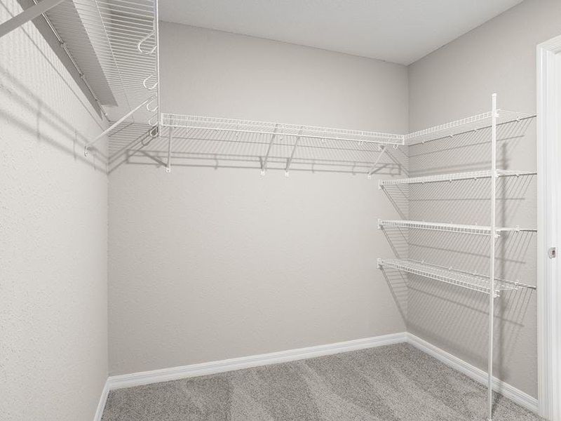 And, a walk-in wardrobe - Parsyn by Highland Homes And, a walk-in wardrobe - Parsyn by Highland Homes