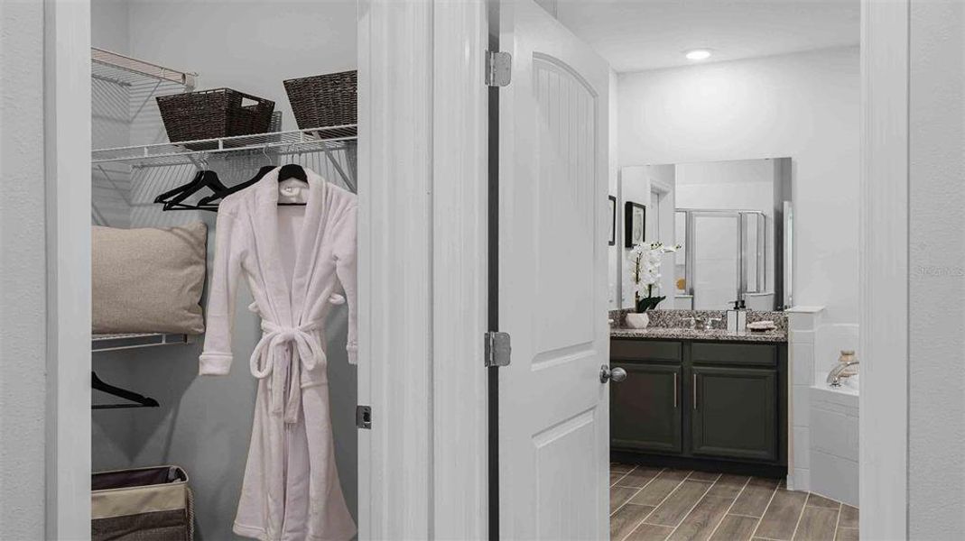 Furnished interior view inside a new home in Wynwood, Ocoee (Image 16). Furnished interior view inside a new home in Wynwood, Ocoee (Image 16).