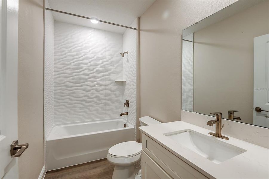 Furnished interior view inside a new home in Pasadena Landing, Wesley Chapel (Image 9). Furnished interior view inside a new home in Pasadena Landing, Wesley Chapel (Image 9).