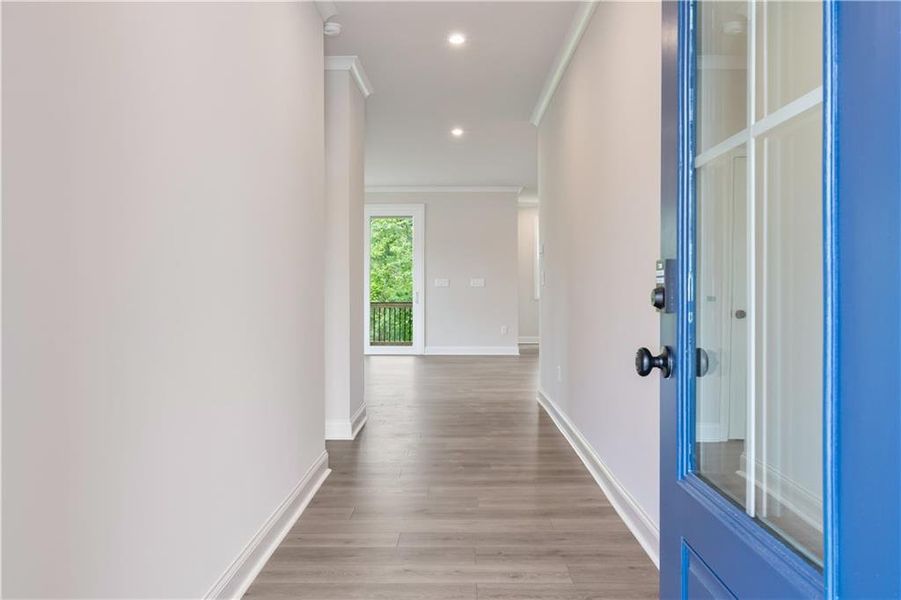 Spacious, unfurnished interior of a new home in Tiberon Woods, Cumming (Image 24).