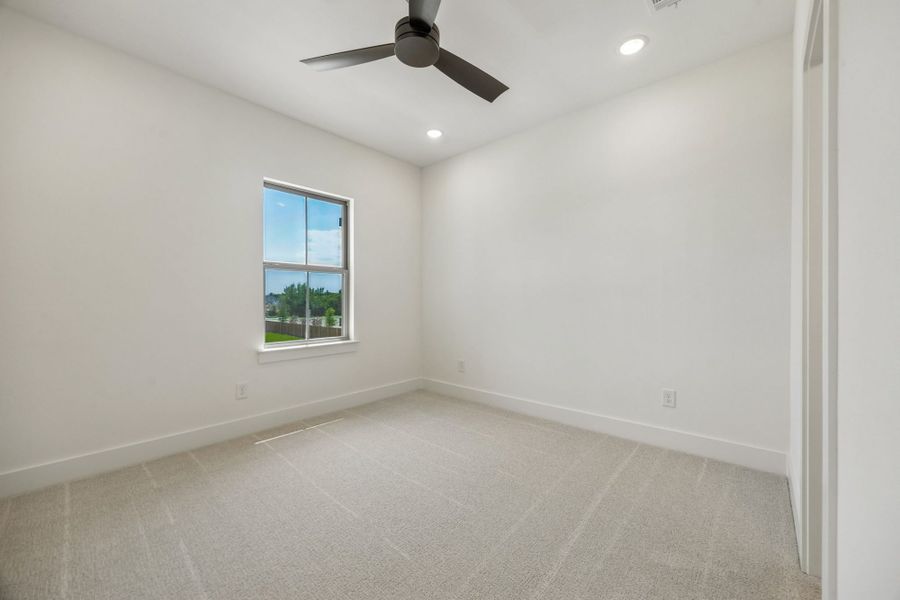 Spacious, unfurnished interior of a new home in The Parks at Wilson Creek, Celina (Image 48). Spacious, unfurnished interior of a new home in The Parks at Wilson Creek, Celina (Image 48).