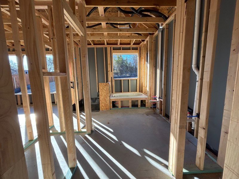 In-progress construction of a new home in Waterford Park, Weatherford, TX (Image 13).