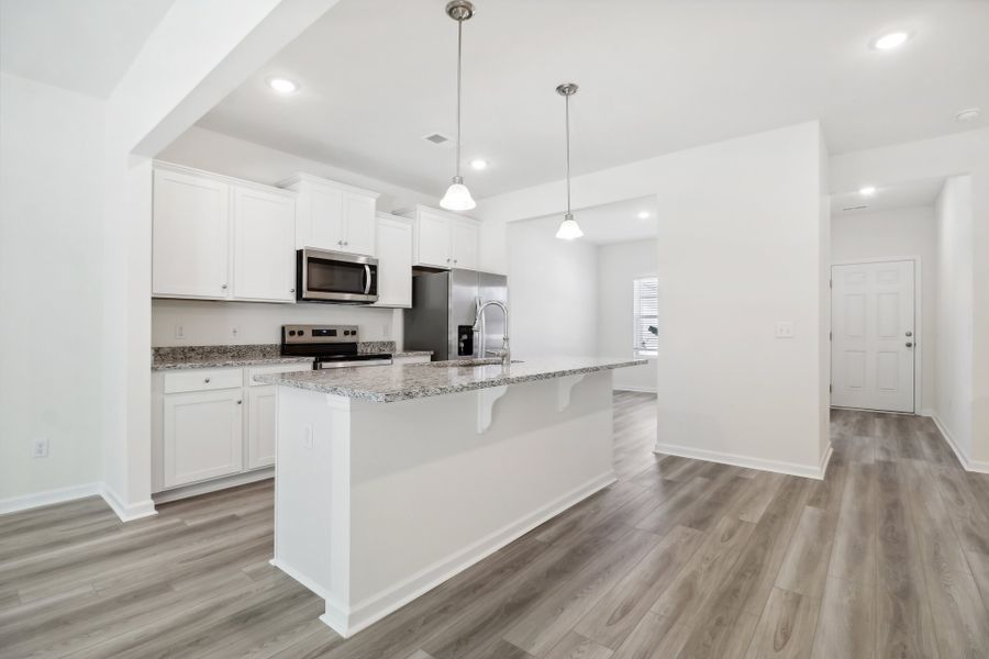 Representative furnished interior of a home built from the Buck Island II by Great Southern Homes in Providence Station at Trolley Run, Aiken (Image 15).