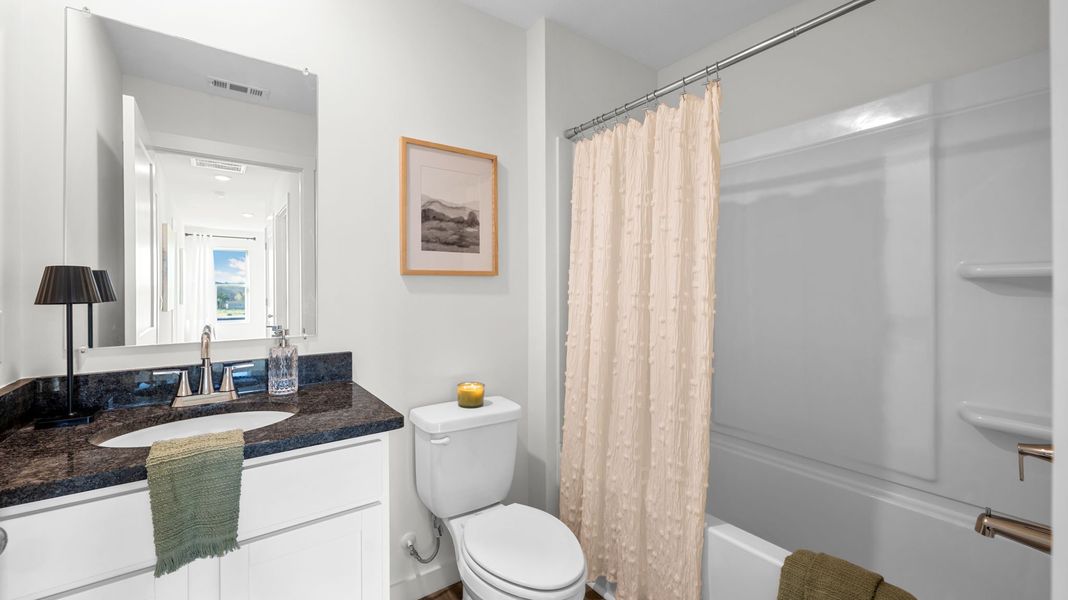 Representative furnished interior of a home built from the Darwin by D.R. Horton in Bayview at Harbor Crest, Ooltewah (Image 25).