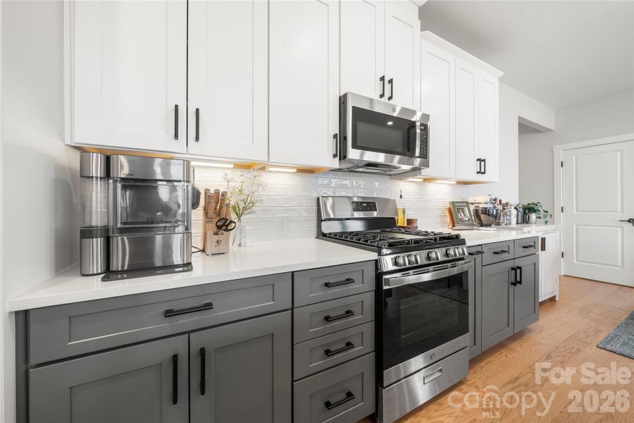 Furnished interior view inside a new home in , Charlotte (Image 5). Furnished interior view inside a new home in , Charlotte (Image 5).