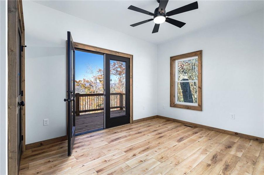 Spacious, unfurnished interior of a new home in , Ellijay (Image 40).