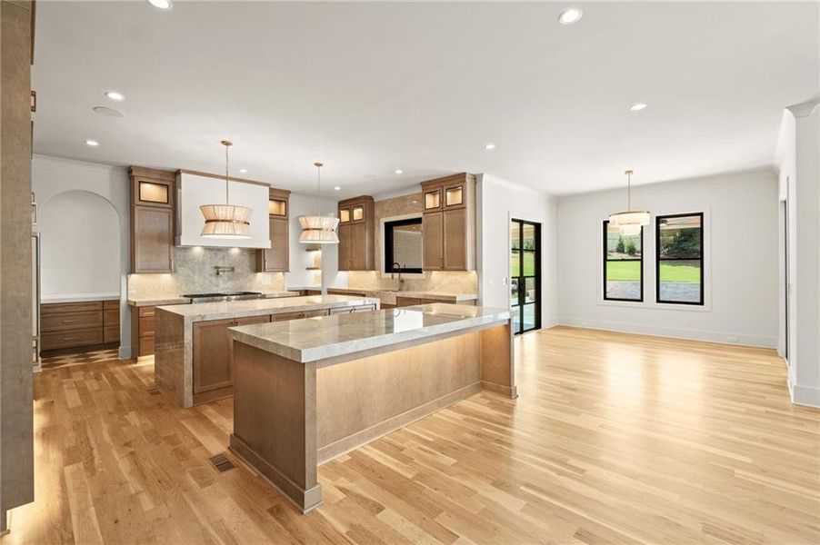 Furnished interior view inside a new home in , Marietta (Image 5).