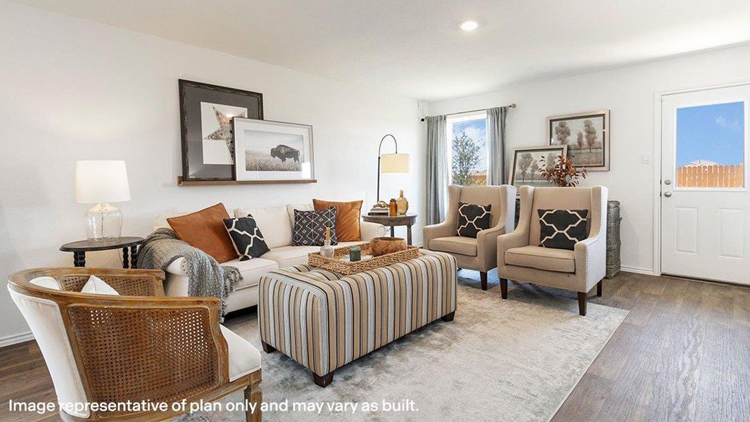 Furnished interior view inside a new home in Pecan Creek, Temple (Image 21). Furnished interior view inside a new home in Pecan Creek, Temple (Image 21).