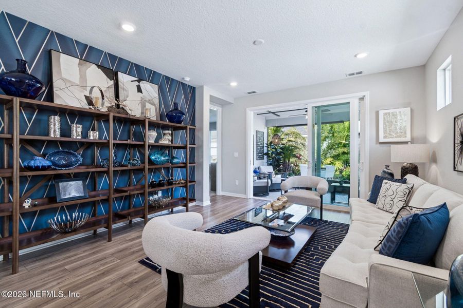 Furnished interior view inside a new home in , St. Augustine (Image 42).