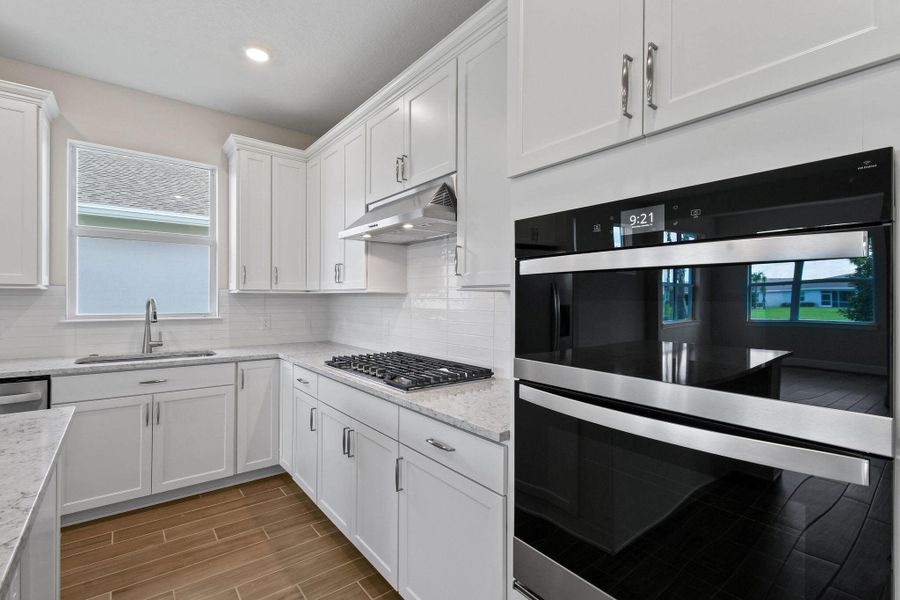 Furnished interior view inside a new home in Del Webb Tradition, Port St. Lucie (Image 6). Furnished interior view inside a new home in Del Webb Tradition, Port St. Lucie (Image 6).