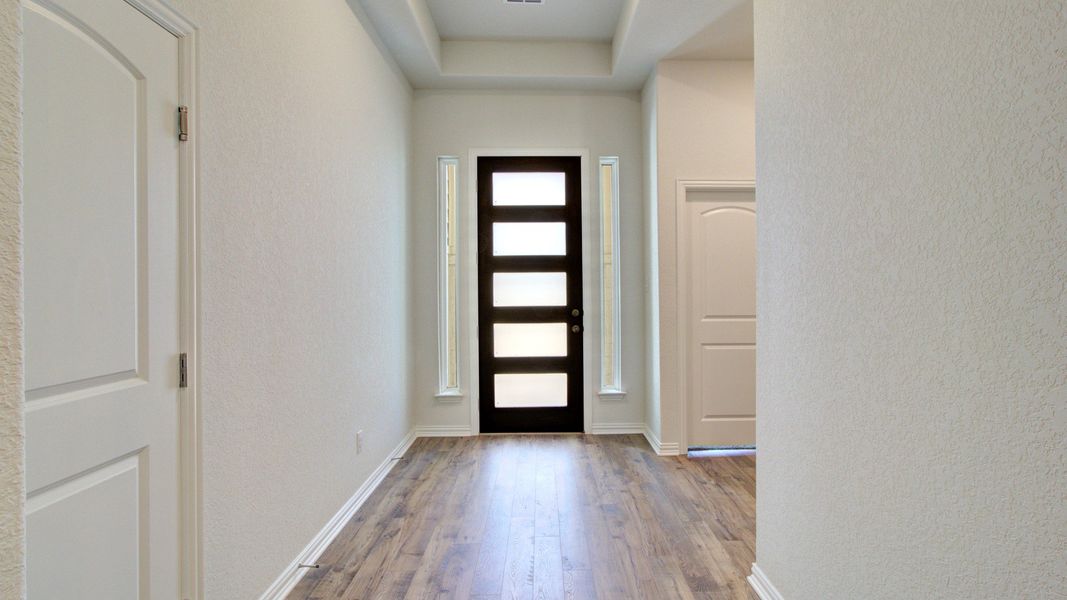 Furnished interior view inside a new home in The Crossvine, Schertz (Image 11).